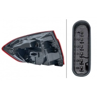 Задний фонарь HELLA 2SD 012 147-321 HV31I Z 1440334533 - Изображение 2