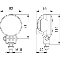 Лампа освещения салона HELLA 1440334970 PQMIF QP 1G0 996 776-001 - Изображение 2