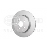 Тормозной диск HELLA M5CZE B 8DD 355 134-411 1440335556 - Изображение 4