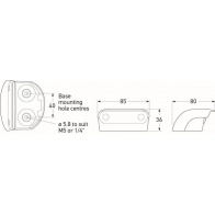 Подсветка номера HELLA 1440335113 2KA 959 640-357 KA7D 7T - Изображение 2