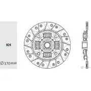 Диск сцепления VALEO PHC DCFSUEC 1422786014 HBO V4PW DW-18