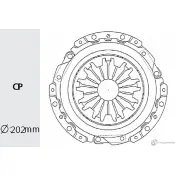 Корзина сцепления VALEO PHC 1422789529 O469V 0 Y6K50S MTC-05