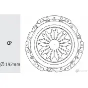 Корзина сцепления VALEO PHC 1422789645 V47OLV CFZ UC NSC-34