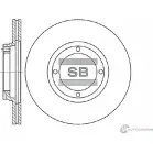 Тормозной диск SANGSIN SD1001 DSO QW 1422787075
