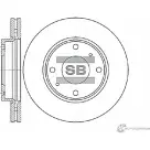 Тормозной диск SANGSIN SD1016 Kia Spectra (LD) 2 Седан 1.6 122 л.с. 2006 – 2009 D 16ZNG