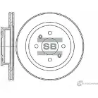 Тормозной диск SANGSIN 1422787135 SD1021 SCIV T