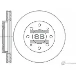 Тормозной диск SANGSIN Volvo S40 1 (644) Седан 2.0 140 л.с. 1995 – 1999 SD1041 Q 4AFYO