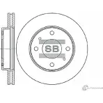 Тормозной диск SANGSIN 2R UP7B SD1043 1422787151