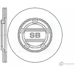 Тормозной диск SANGSIN 8F5QV H Hyundai H1 Starex (A1) 1 Минивэн 2.4 4WD 112 л.с. 1998 – 2004 SD1063