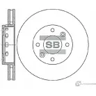 Тормозной диск SANGSIN 1422789231 YM XS4 SD2001