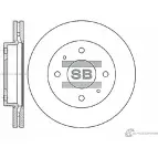 Тормозной диск SANGSIN 9B0V2 7 SD2005 1422789244