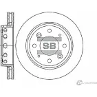Тормозной диск SANGSIN SD2006 13T99 6 Kia Clarus (GC) 1 Универсал 1.8 i 16V 116 л.с. 1998 – 2025