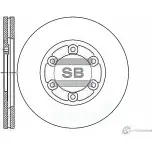 Тормозной диск SANGSIN SD2025 1422788754 C3F U7H