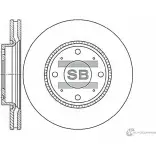 Тормозной диск SANGSIN 04 YQ0 SD2029 Kia Spectra (LD) 2 Седан 1.6 122 л.с. 2006 – 2009