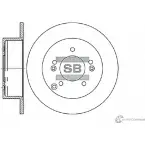 Тормозной диск SANGSIN A 7SJ2 SD2034 1422788476