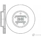 Тормозной диск SANGSIN Nissan Maxima (A32) 4 1994 – 2000 SD3029 50 MWH