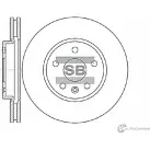 Тормозной диск SANGSIN Opel Astra (J) 4 Универсал 1.6 CDTi (35) 136 л.с. 2013 – 2015 E76VY 9 SD3031
