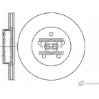 Тормозной диск SANGSIN SD4001 Z NLJWWY 1422790049