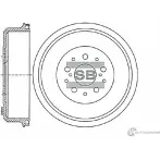 Тормозной диск SANGSIN WFKR 32M 1422790063 SD4019