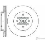 Тормозной диск SANGSIN HCM BK 1422785820 SD4309