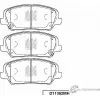 Тормозные колодки, дисковые, комплект KASHIYAMA Hyundai Grandeur (IG) 6 Седан 3.0 GDI 261 л.с. 2016 – 2025 D11382MH QAWMSZR 5GY1 M