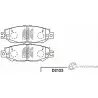 Тормозные колодки, дисковые, комплект KASHIYAMA 1016 ESX Lexus GX (J150) 2 Внедорожник 4.6 460 4WD 306 л.с. 2010 – наст. время 'D2123 AKEWA8