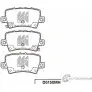 Тормозные колодки, дисковые, комплект KASHIYAMA 2 ZKWA7I D5150MH Honda Civic 9 (FK) Хэтчбек 1.8 i VTEC (FK2) 141 л.с. 2012 – наст. время I9I31C
