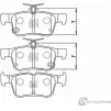 Тормозные колодки, дисковые, комплект KASHIYAMA 1422915422 UH JP7BM KQXMNZ D5243M