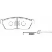 Тормозные колодки, дисковые, комплект KASHIYAMA 27L5KZ1 D9023 CC R0H 1420591718
