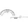 Тормозные колодки, комплект KASHIYAMA K2267 1420591794 T8X SOG 8JD144F