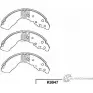 Тормозные колодки, комплект KASHIYAMA 67Z1DI7 KCF D2 'K9947 1420576693