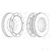 Тормозной диск BERAL 2163177 BCR252A A MOPL 4044197306046 - Изображение 2