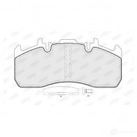 Тормозные колодки дисковые, комплект BERAL 1437133578 BCV29173TK JJ54G VG