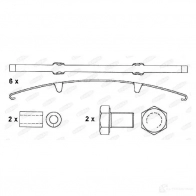 Тормозные колодки дисковые, комплект BERAL 7TP FC BCV29030BK 1437133500 - Изображение 2