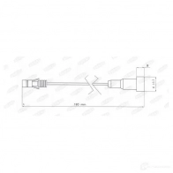Датчик износа тормозных колодок BERAL Z1BD 411 1439523725 FAI202 - Изображение 3