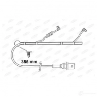 Датчик износа тормозных колодок BERAL 1Z MGC 1438009406 FAI163 - Изображение 3