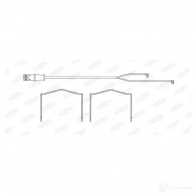 Датчик износа тормозных колодок BERAL N8WYE T FAI132 1439523729 - Изображение 3