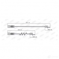 Датчик износа тормозных колодок BERAL 1438009387 FAI107 E TWB4 - Изображение 5