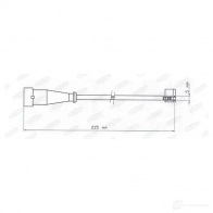 Датчик износа тормозных колодок BERAL 1439523745 WD RQ0GS FAI177 - Изображение 2