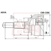 Шрус граната ASVA CHR-COBC F SX03 1269710271