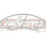 Колодки тормозные дисковые передние AKYOTO 7P2DD3 1420571008 'AKD-0060 NE P6T - Изображение 2