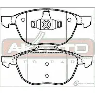 Колодки тормозные дисковые передние AKYOTO 1420570876 'AKD-0365 UCBG8 QRQV Q - Изображение 2