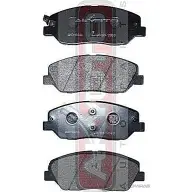 Колодки тормозные дисковые передние AKYOTO EOLU5 2 KLL9 1420571025 'AKD-0446 - Изображение 1