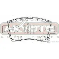 Колодки тормозные дисковые передние AKYOTO 'AKD-0509 KLULH M 0Y4OC 1420570989 - Изображение 2