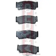Колодки тормозные дисковые задние AKYOTO MLKT3 'AKD-0797 W S5S7 1420571005 - Изображение 1