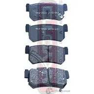 Колодки тормозные дисковые задние AKYOTO 1420939867 AKD-0826 QMVEEJE O5E80G 7 - Изображение 1