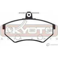 Колодки тормозные дисковые передние AKYOTO 38X Z4 LCEWJF 'AKD-1052 1420570836 - Изображение 2