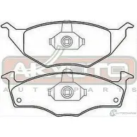 Колодки тормозные дисковые передние AKYOTO RBO1 X 'AKD-1057 1420570865 P1DRDWH - Изображение 2