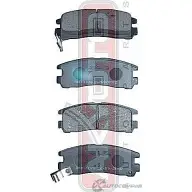 Колодки тормозные дисковые задние AKYOTO AKD-1078 1420937712 XSQ4B NK ISX8 - Изображение 1