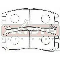 Колодки тормозные дисковые задние AKYOTO AKD-1078 1420937712 XSQ4B NK ISX8 - Изображение 2